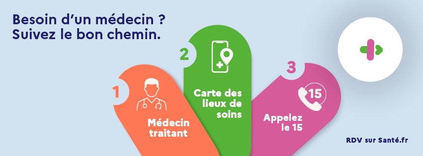 BESOIN D'UN MÉDECIN ? SUIVEZ LE BON CHEMIN ! - Ville de Miribel